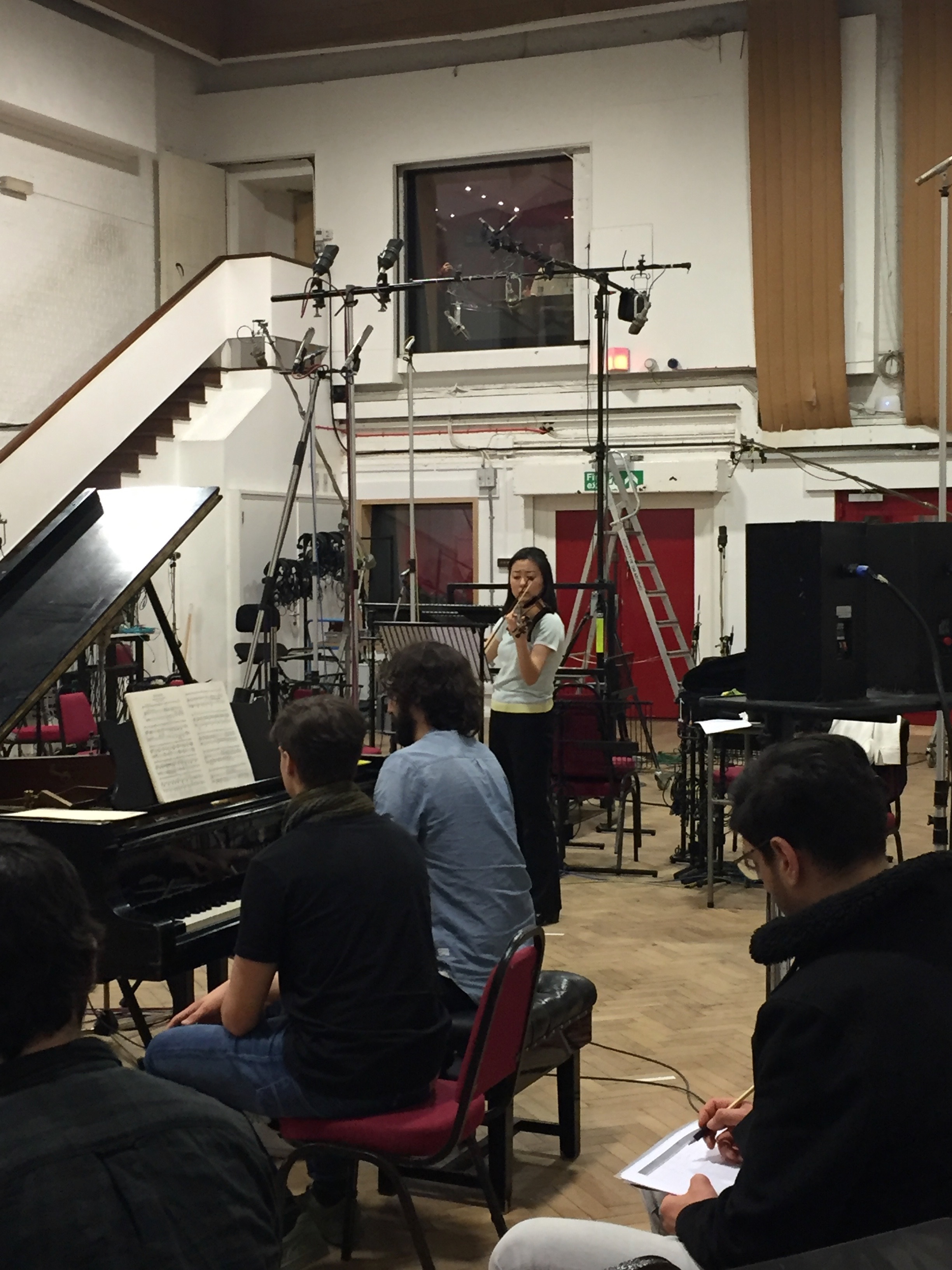 Violinist Lisa Ueda and pianist Daniele Rinaldo
