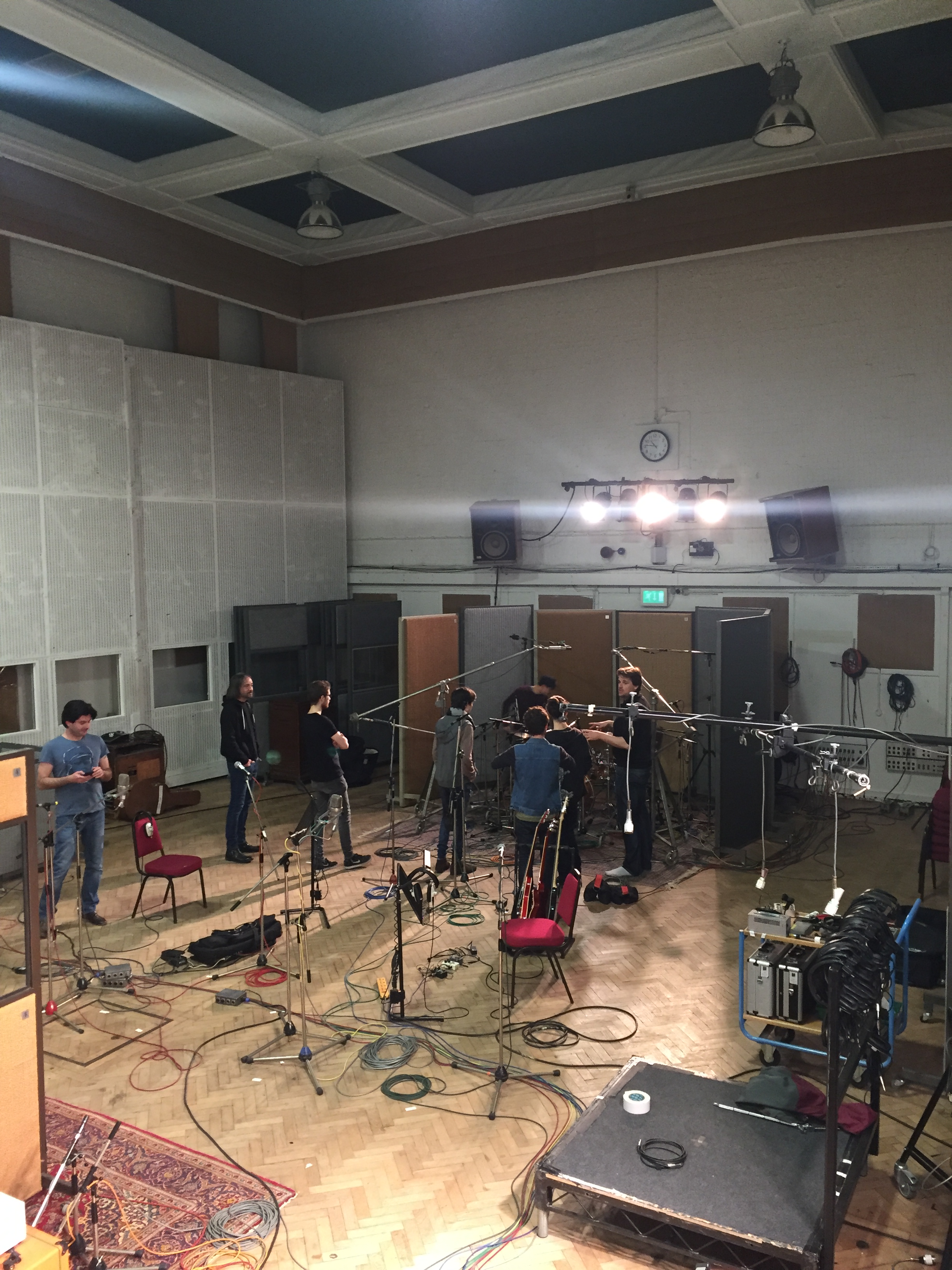 Students in Studio Two