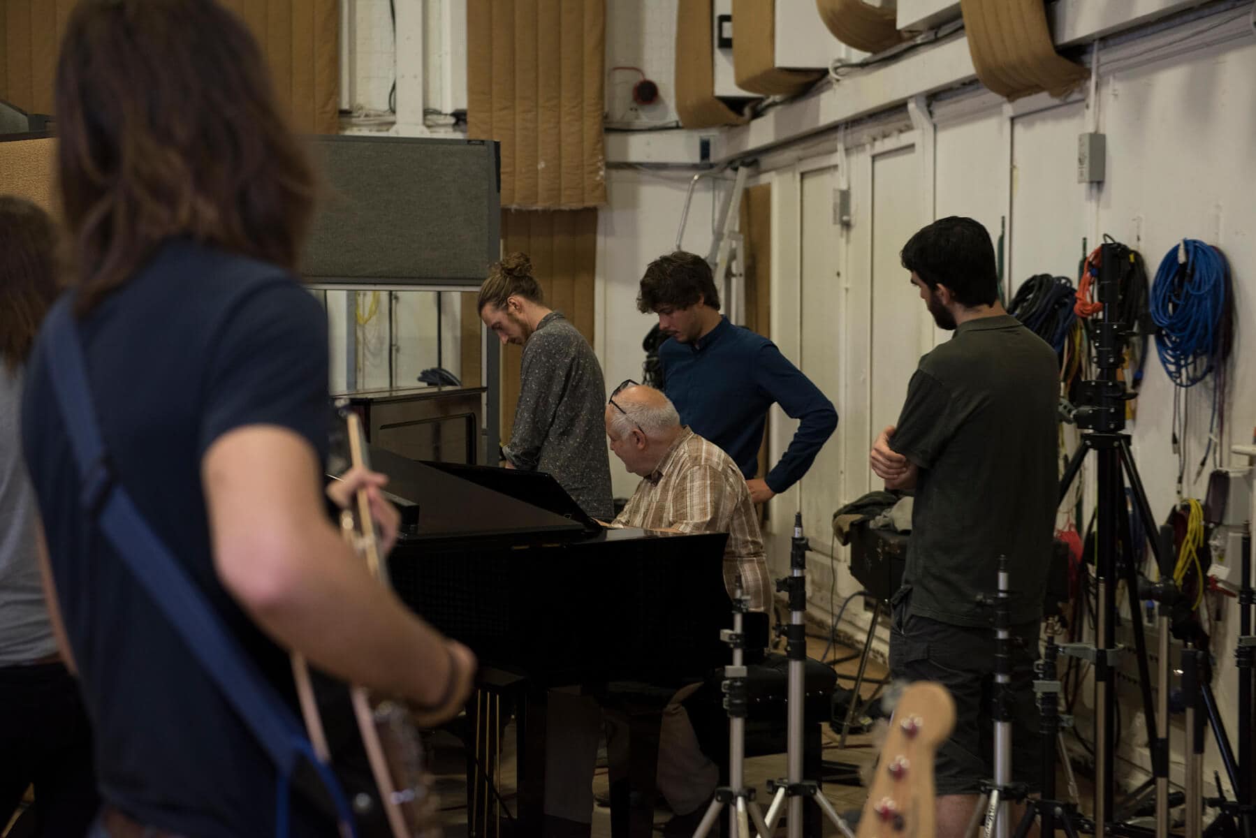 Haydn Bendall with our students