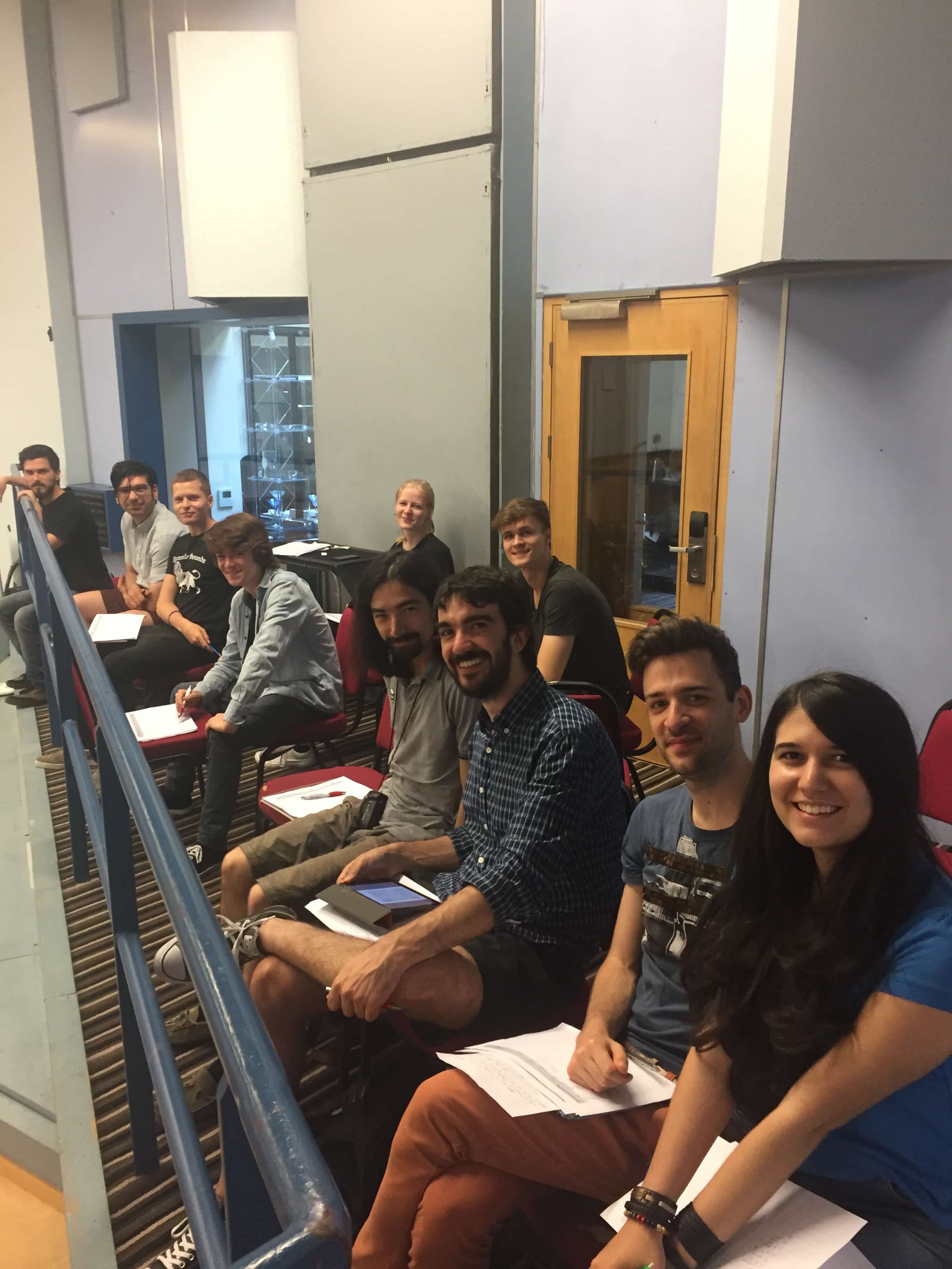 Our ARI students in Studio One