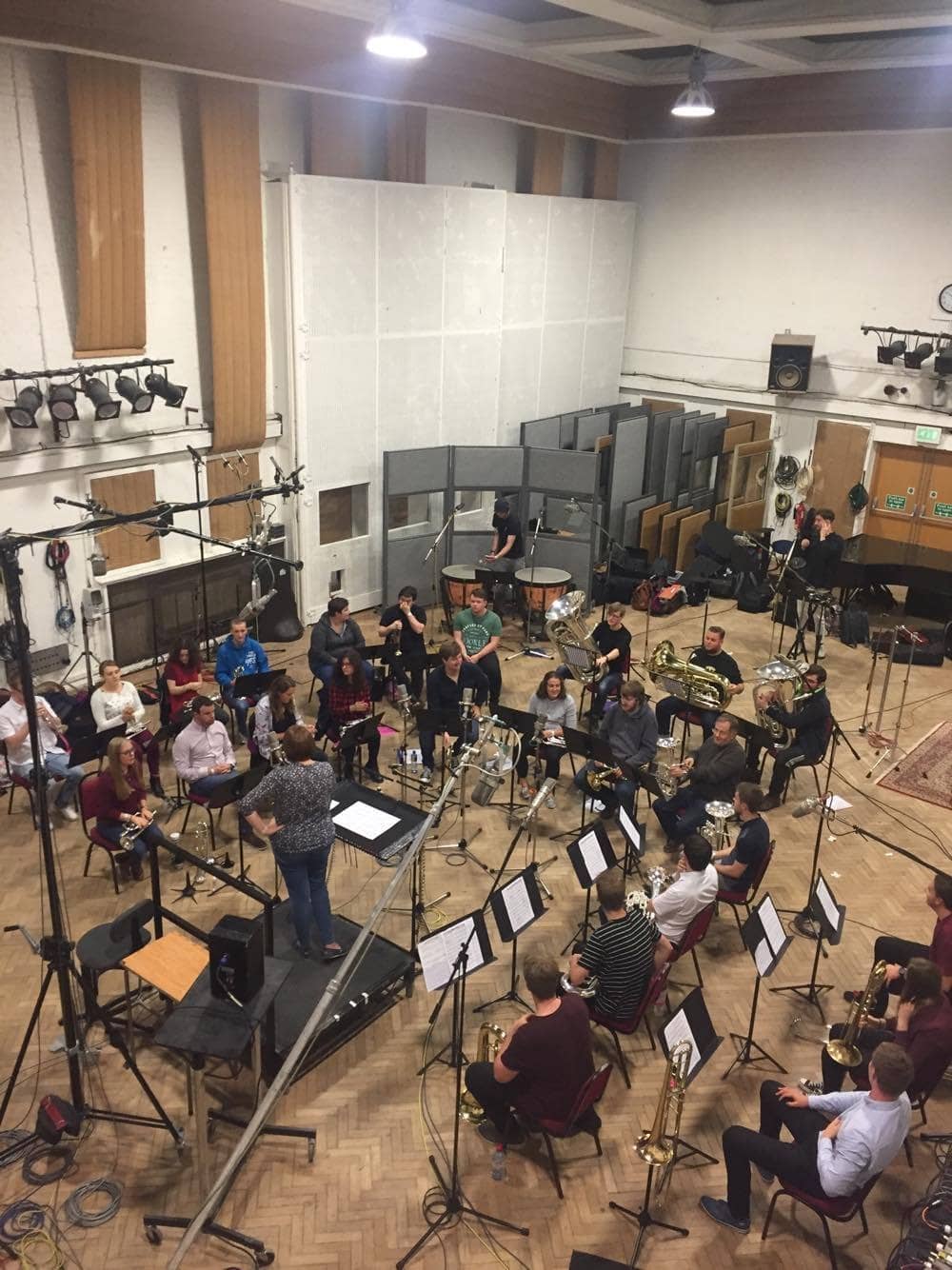 University of Chichester's brass band