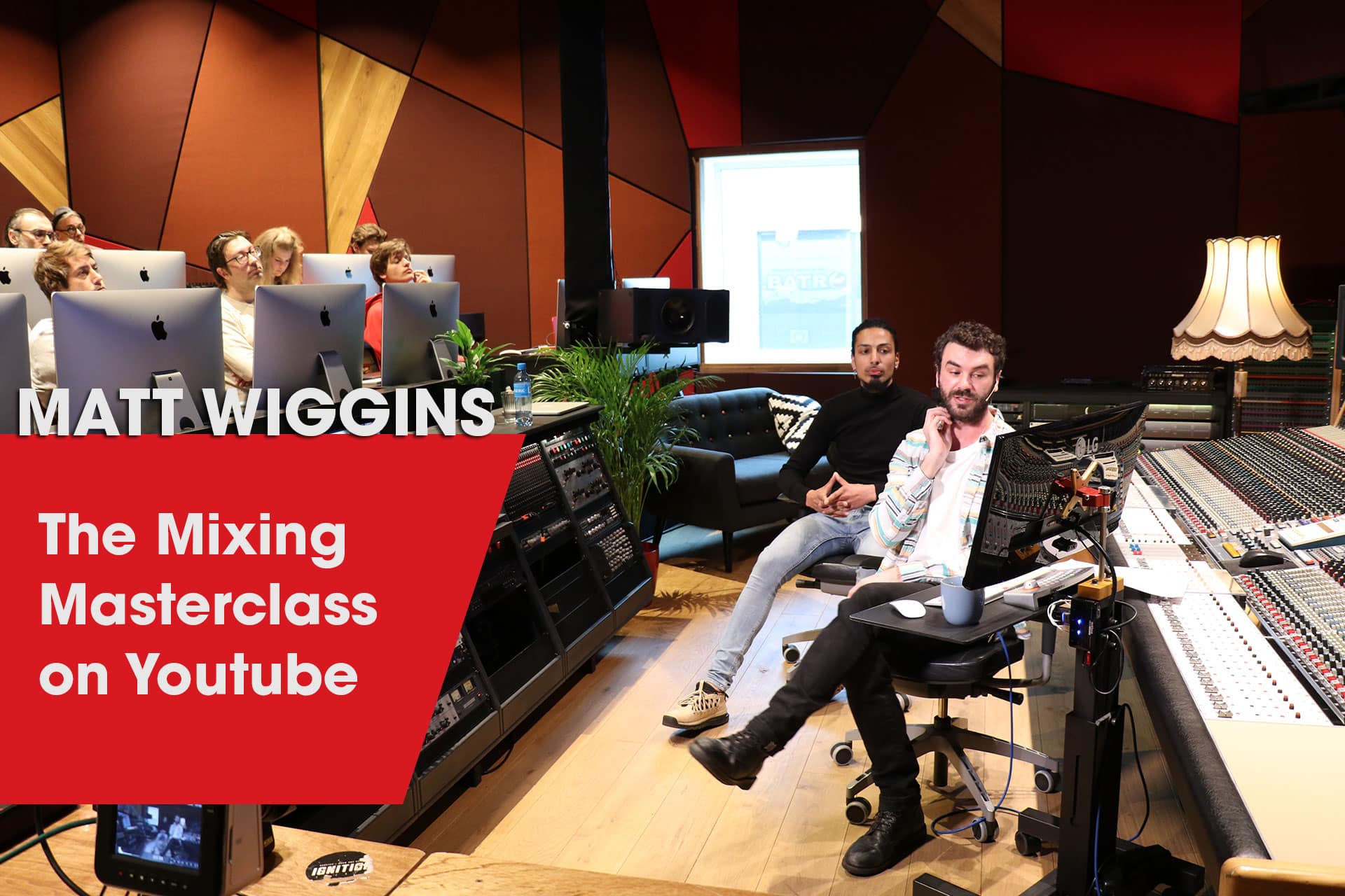 Matt Wiggins at Abbey Road