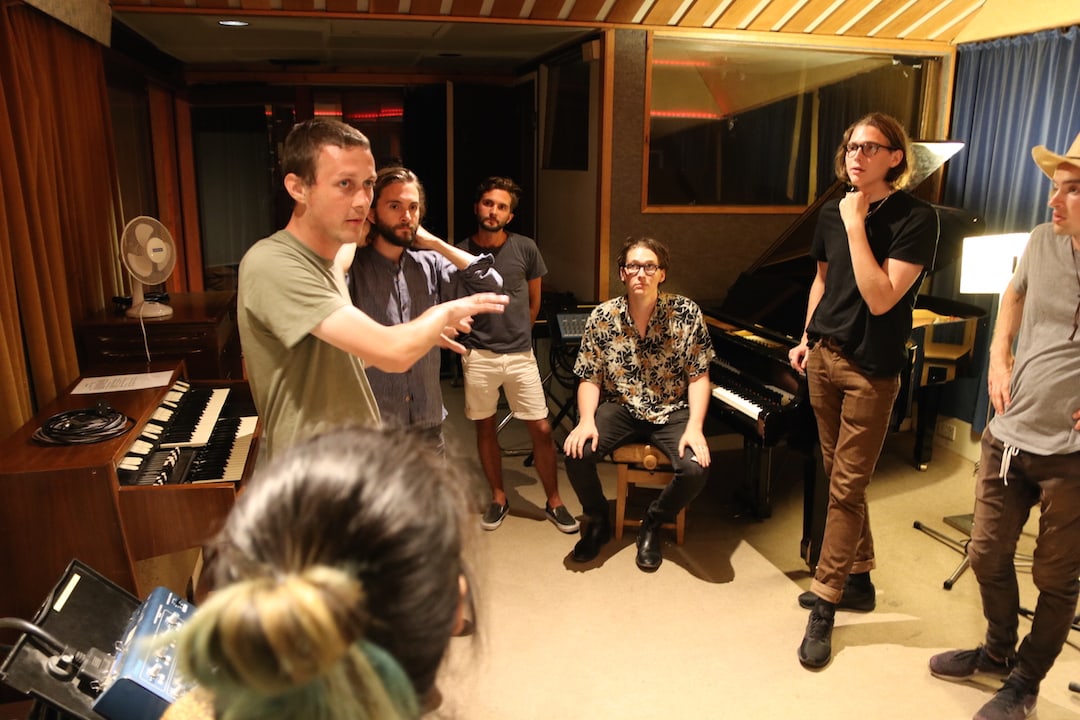 Recording the Voyages with engineer Joe Jones