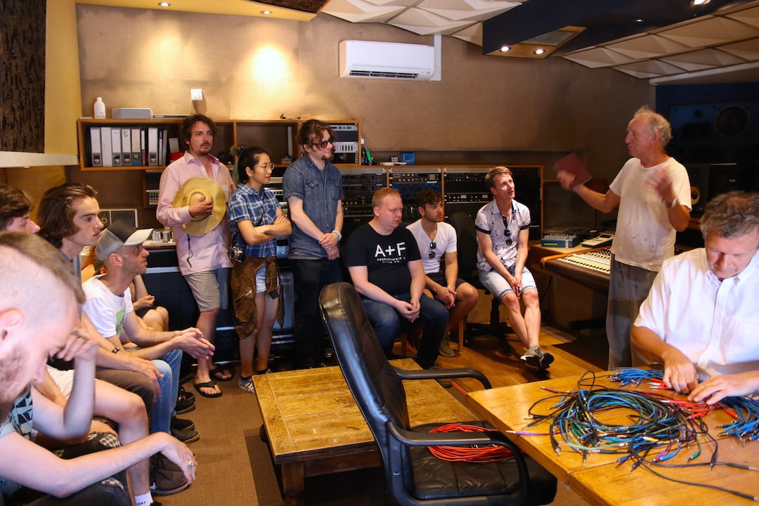 Listening to engineer Matt Butler