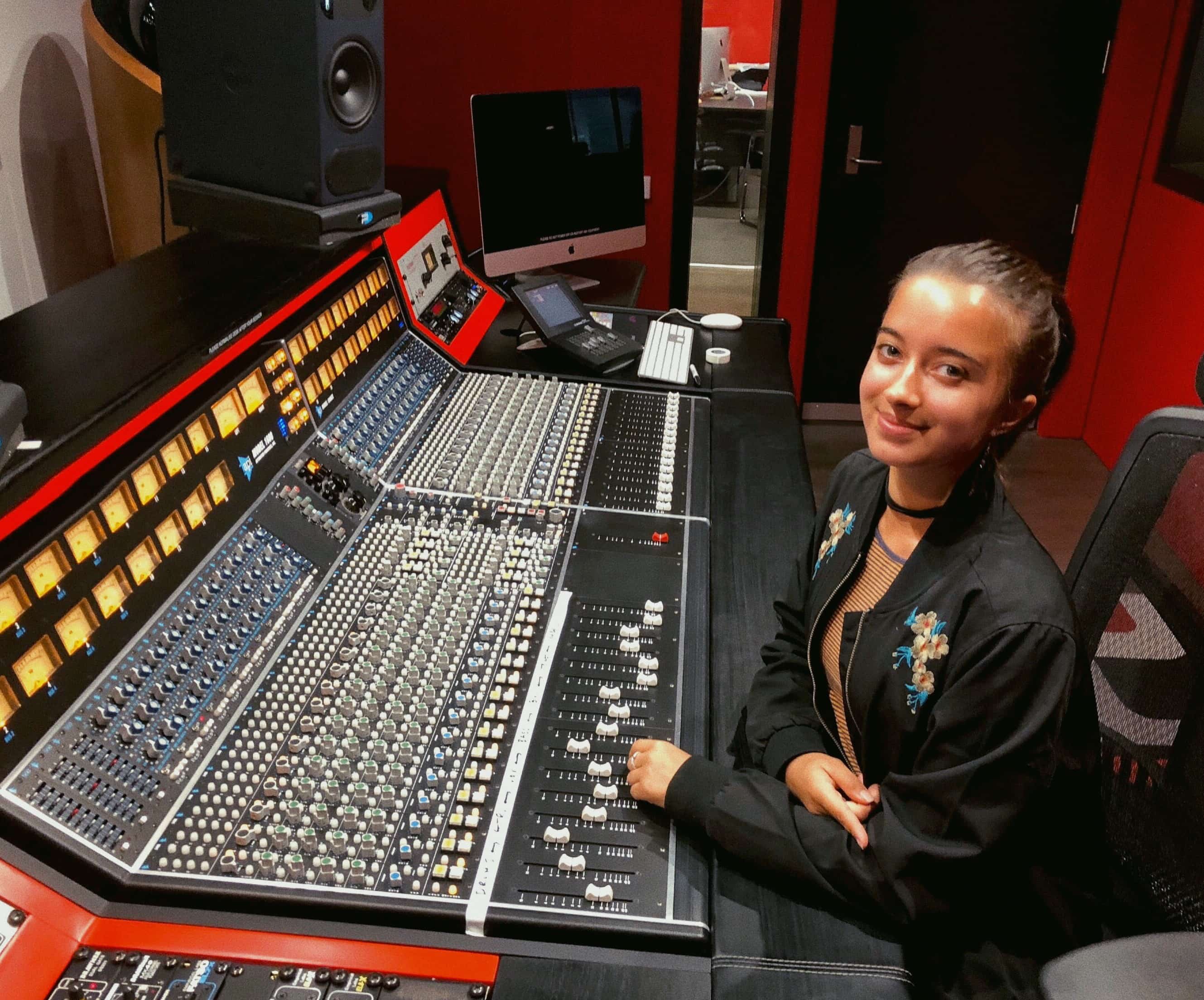 Graduate Charlotte at Abbey Road
